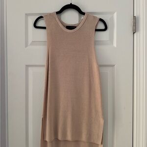 New Without Tags Harve Benard Sleeveless Beige Knit Tank Top